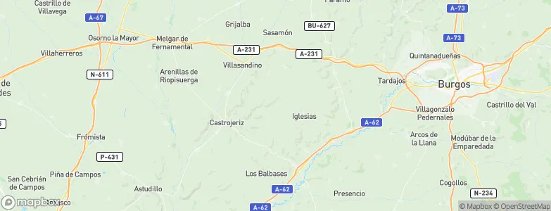 Hontanas, Spain Map