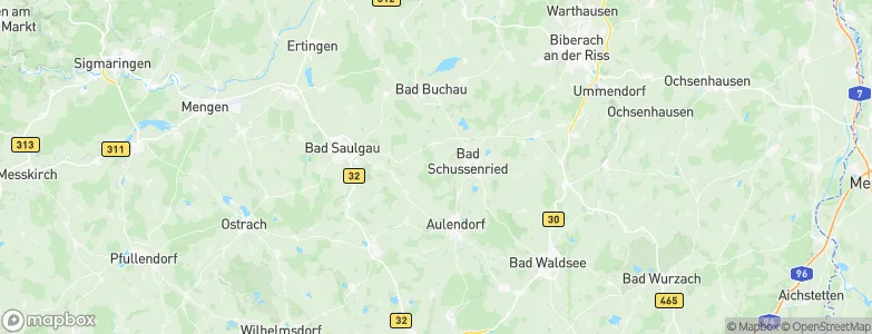Hopferbach, Germany Map
