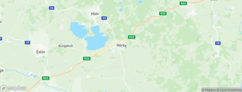 Hörby, Sweden Map