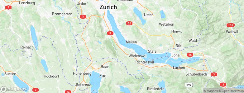 Horgen / Horgen (Dorfkern), Switzerland Map