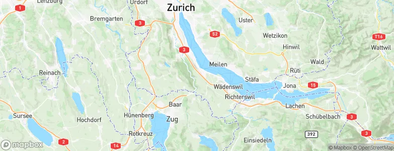 Horgen, Switzerland Map