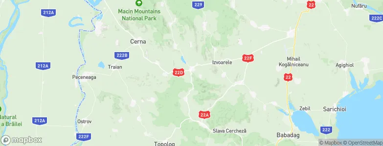 Horia, Romania Map