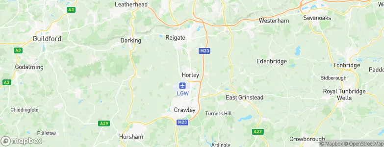 Horley, United Kingdom Map