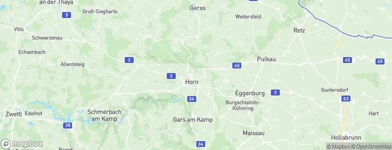 Horn, Austria Map