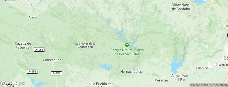 Hornachuelos, Spain Map