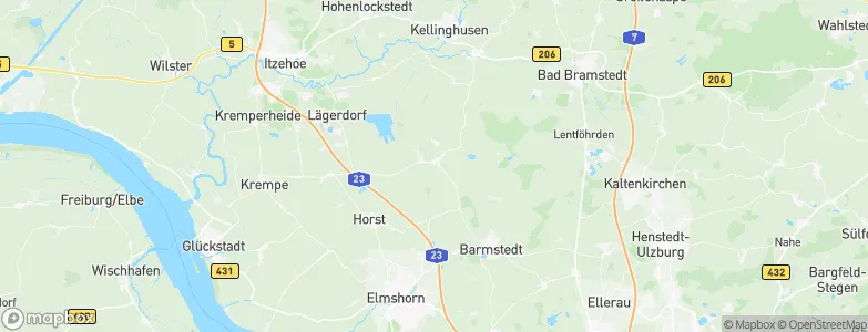 Hörnerkirchen, Germany Map