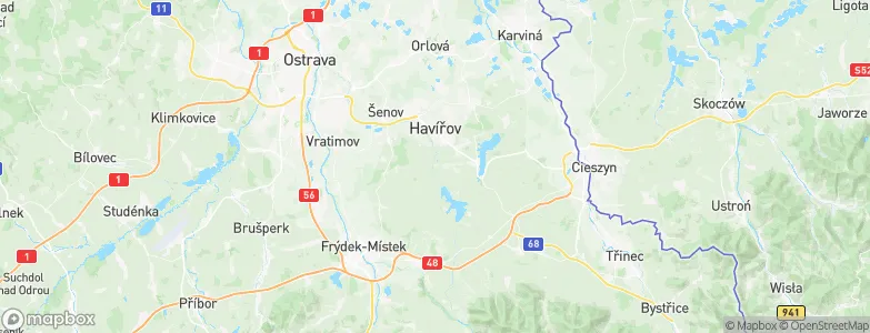 Horní Bludovice, Czechia Map