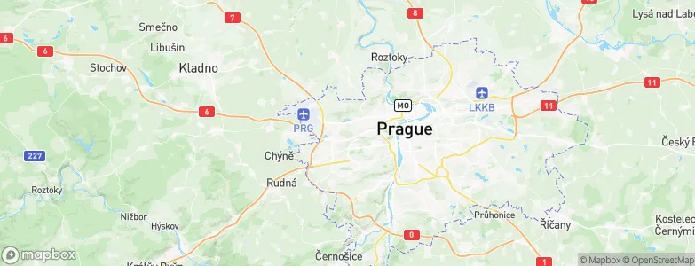 Horní Liboc, Czechia Map