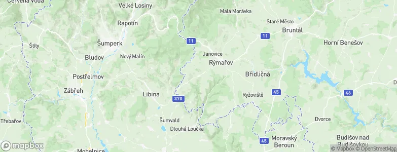 Horní Město, Czechia Map