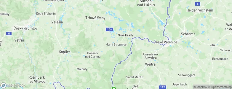 Horní Stropnice, Czechia Map