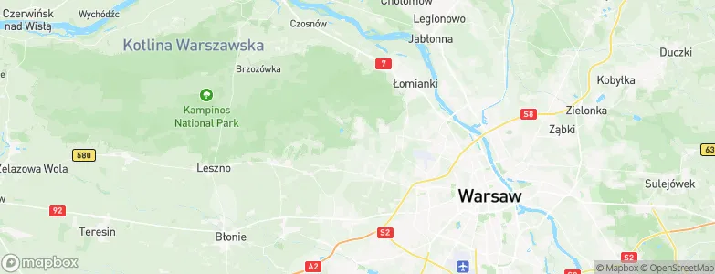 Hornówek, Poland Map