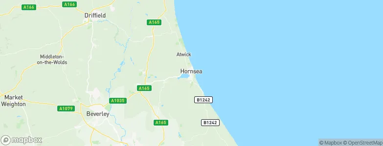 Hornsea, United Kingdom Map