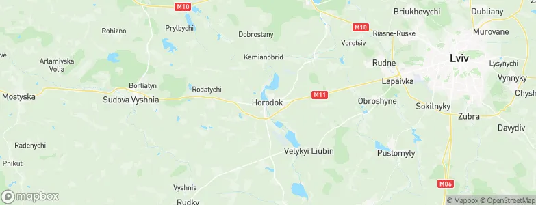 Horodok, Ukraine Map