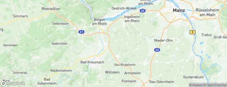 Horrweiler, Germany Map