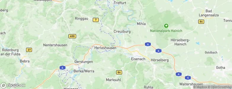 Hörschel, Germany Map