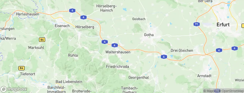 Hörselgau, Germany Map