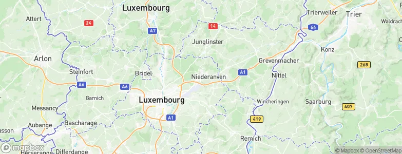 Hostert, Luxembourg Map