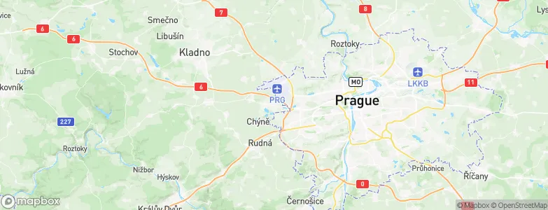 Hostivice, Czechia Map