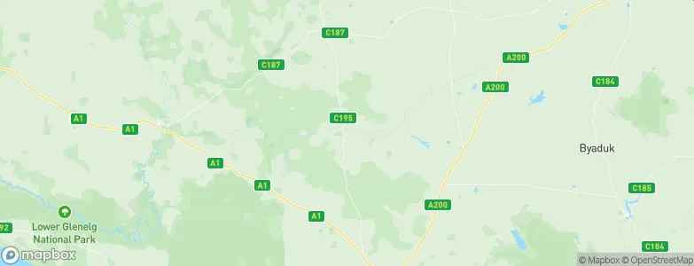 Hotspur, Australia Map