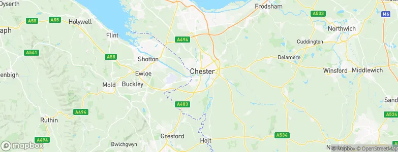 Hough Green, United Kingdom Map