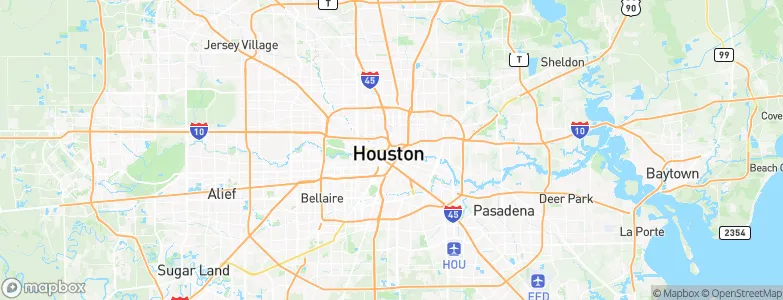Houston, United States Map