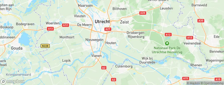 Houten, Netherlands Map