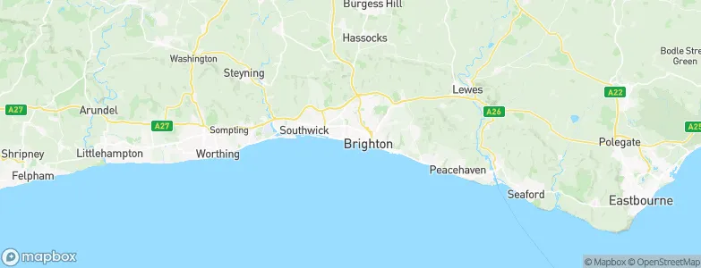 Hove, United Kingdom Map