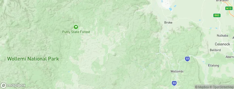 Howes Valley, Australia Map