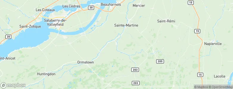 Howick, Canada Map