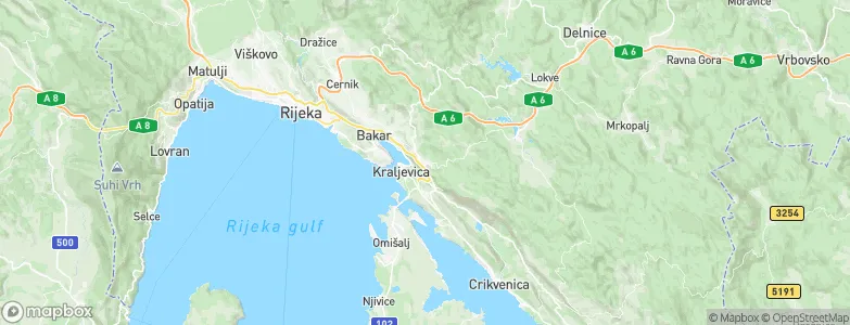 Hreljin, Croatia Map