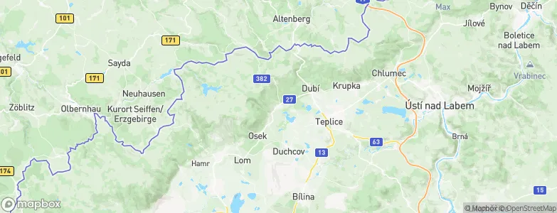 Hrob, Czechia Map