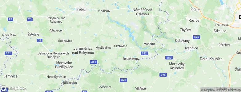 Hrotovice, Czechia Map