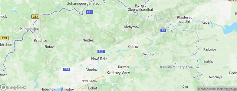 Hroznětín, Czechia Map