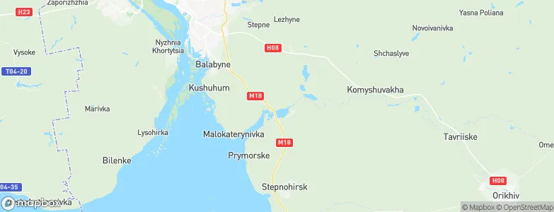 Hryhorivka, Ukraine Map