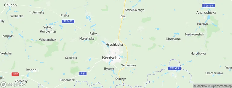 Hryshkivtsi, Ukraine Map