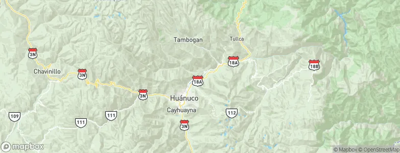 Huacho, Peru Map