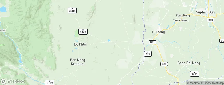 Huai Krachao, Thailand Map