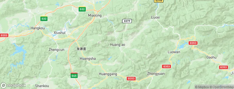 Huang’ao, China Map