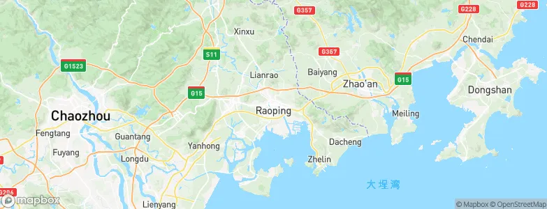 Huanggang, China Map