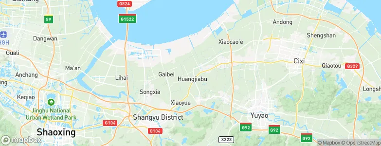 Huangjiabu, China Map