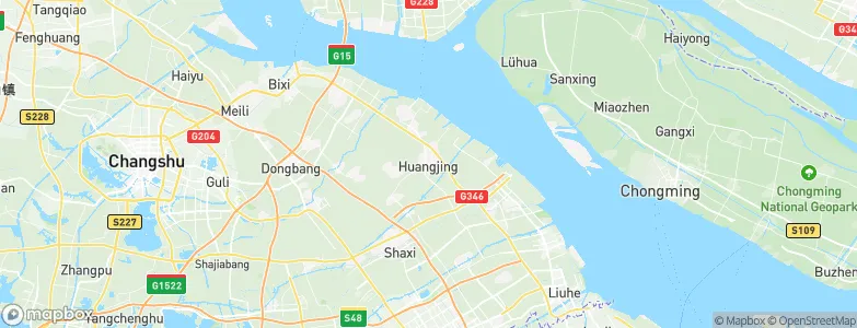 Huangjing, China Map
