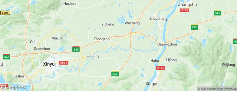Huangtugang, China Map