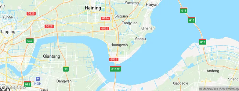Huangwan, China Map