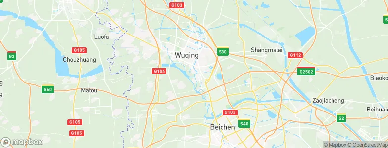 Huangzhuang, China Map