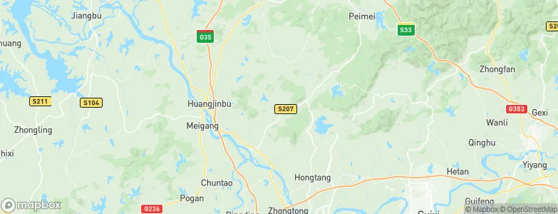 Huangzhuang, China Map