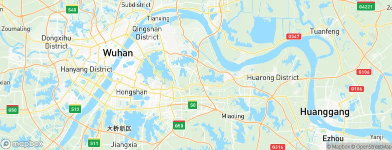 Huashan, China Map