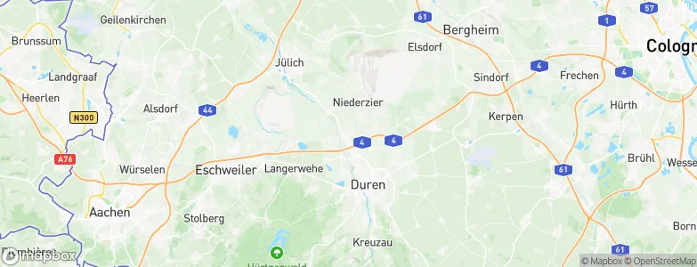 Huchem-Stammeln, Germany Map