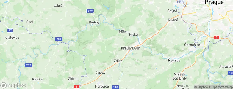 Hudlice, Czechia Map