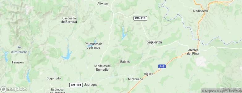 Huérmeces del Cerro, Spain Map