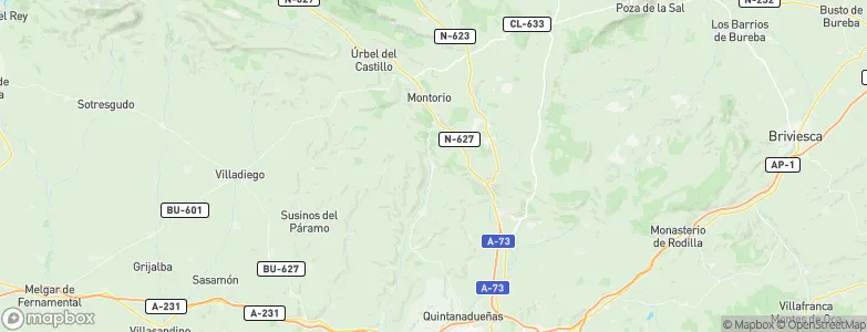 Huérmeces, Spain Map